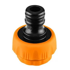 NEO TOOLS Wasserhahnanschluss, Material Kunststoff, orange-schwarz, 15-740